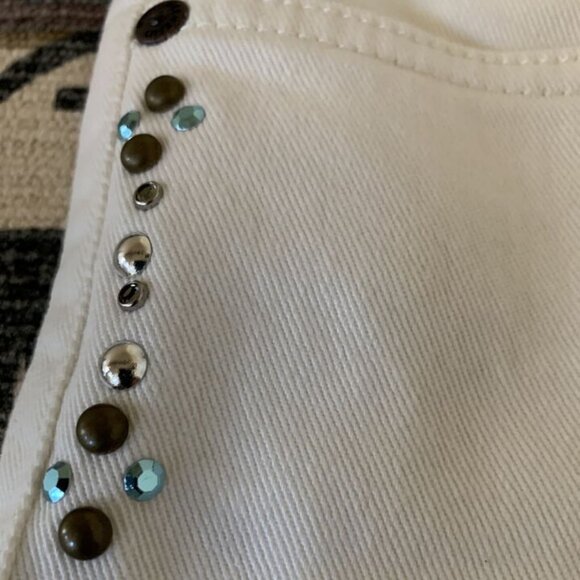 NWT Weekend by Max Mara Women's Finezza Studded Jeans - Picture 3 of 6